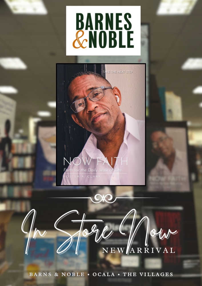 Author and Apostle Foster A. Clark Leaning on Door Frame of NOMA Records in Ocala Florida, Wearing Glasses and Air Pods in his ears. Photograph Copyright Snyder Press, LLC Now Available https://www.amazon.com/dp/099130750X
